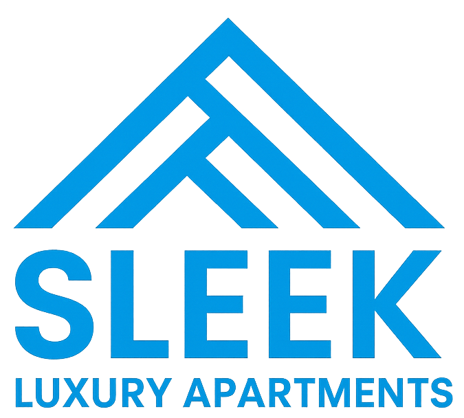 Sleek Luxury Apartments Logo